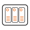 NAS Synology - Schnelle Backups von Dateien, die auf Ihrem NAS in einer sicheren Serverumgebung gehostet werden.