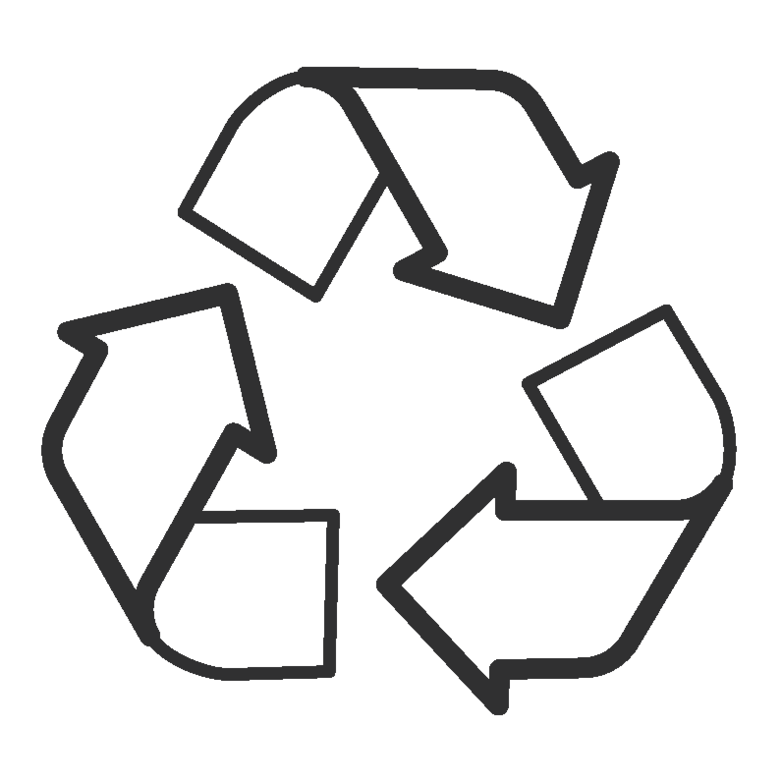 Recycling - Establish concrete actions on a daily basis: waste sorting, grain coffee machines, recycled cardboard, etc.